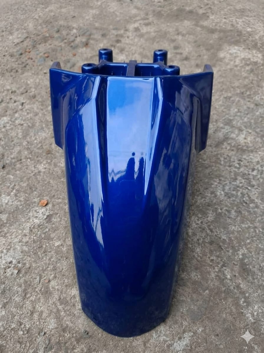 4 Hole Mudguard Blue