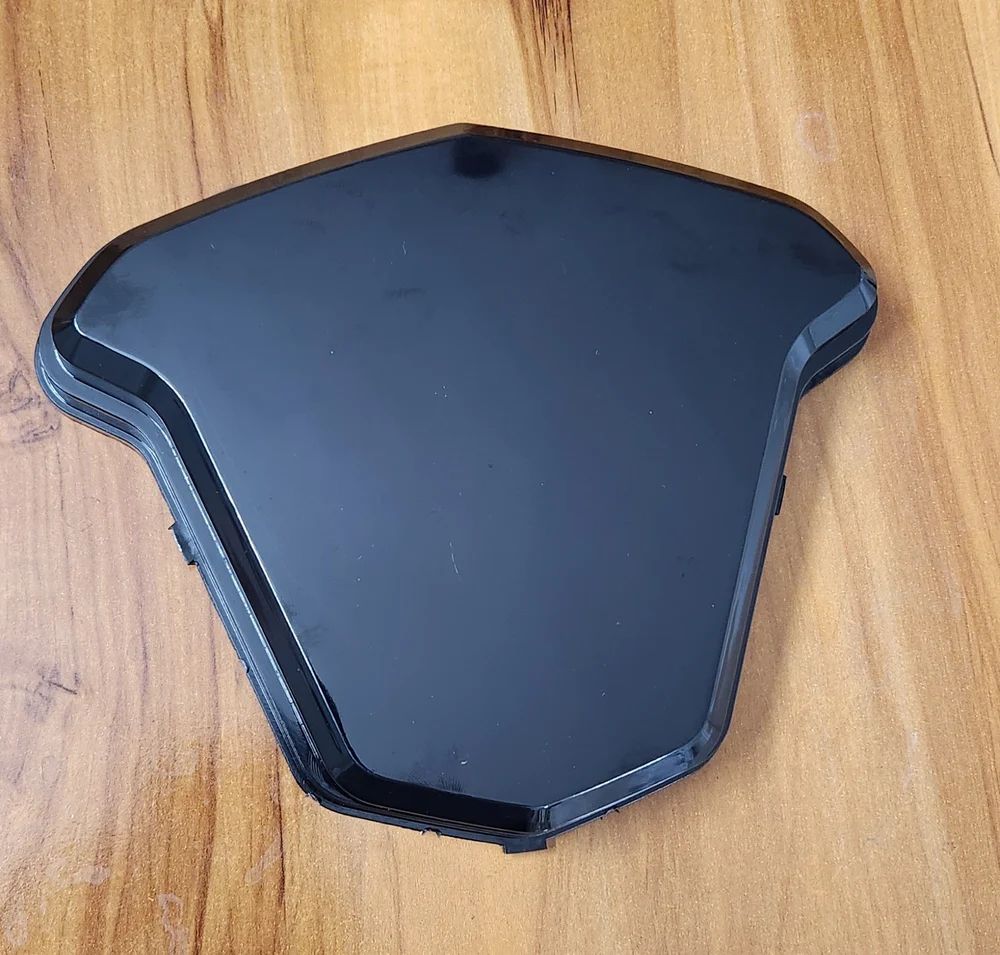 Meter Glass Single Light Black