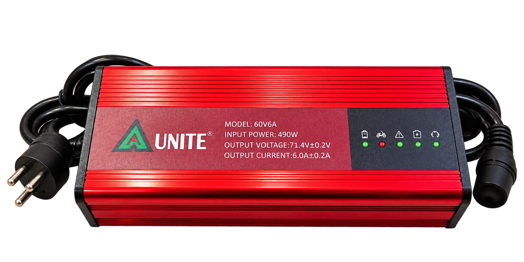 Cyc Metal Lithium Charger 48 Volt 6 Amp 54.2 Cut off