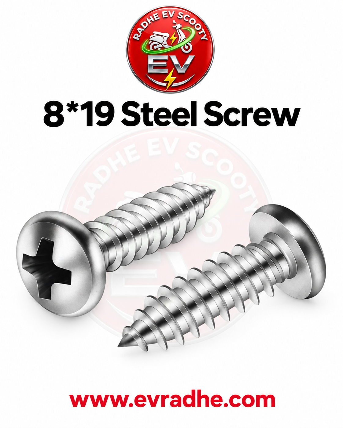 8*19 Steel Screw