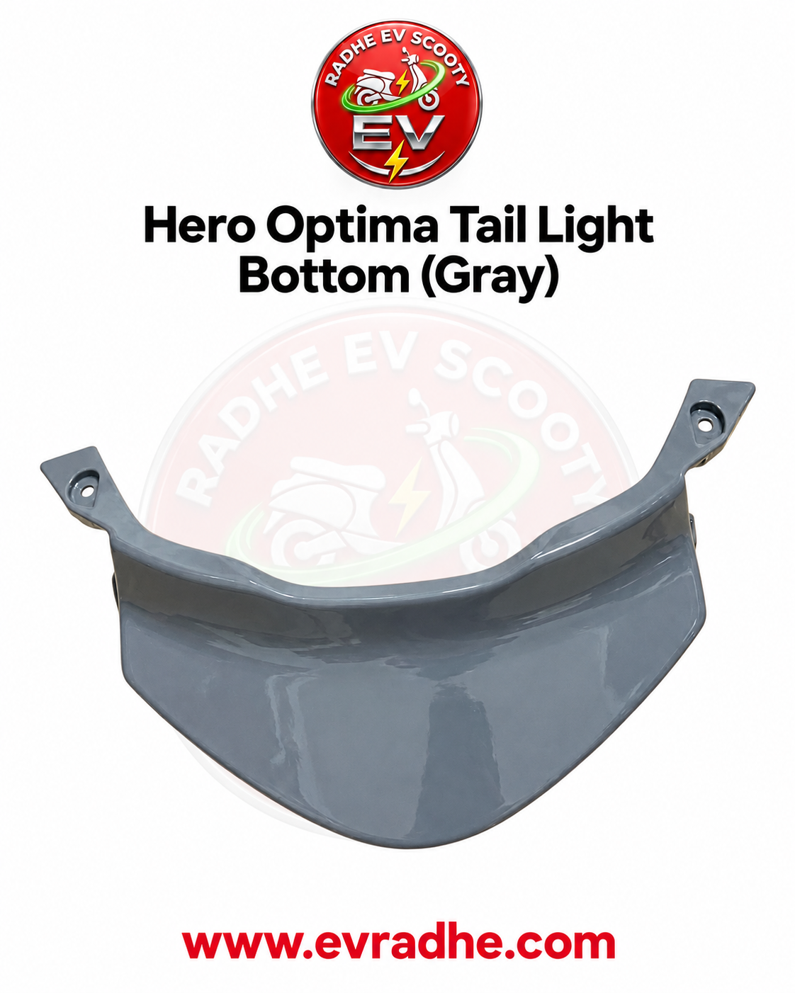 Hero Optima Tail Light Bottom (Gray)