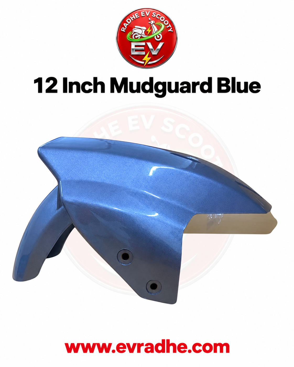 12 Inch Mudguard Blue