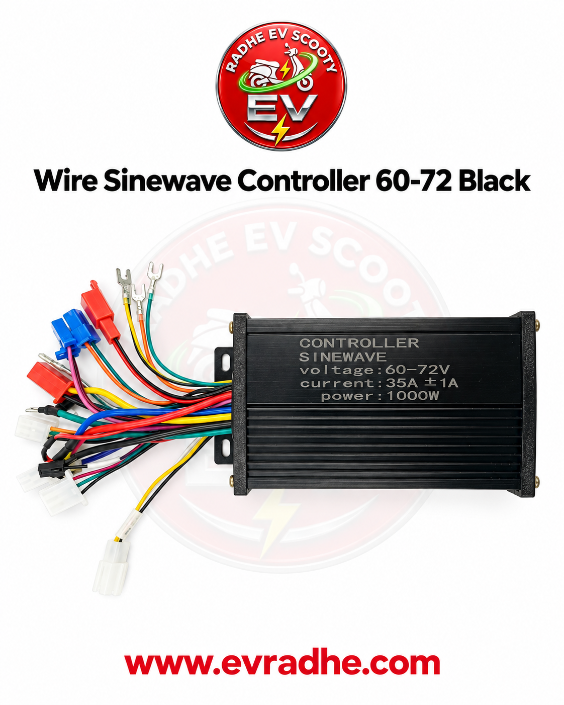Wire Sinewave Controller 60-72 Black