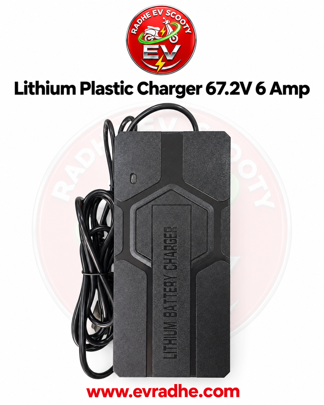 Lithium Plastic Charger 67.2V 6 Amp