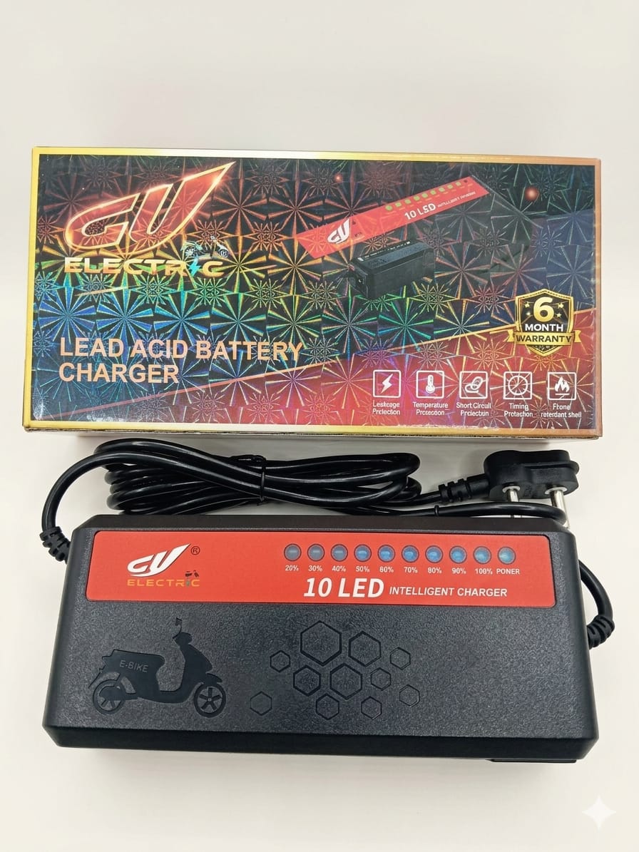 GY Elctric LED ACID CHARGER 48/4 (6 Month Warranty)